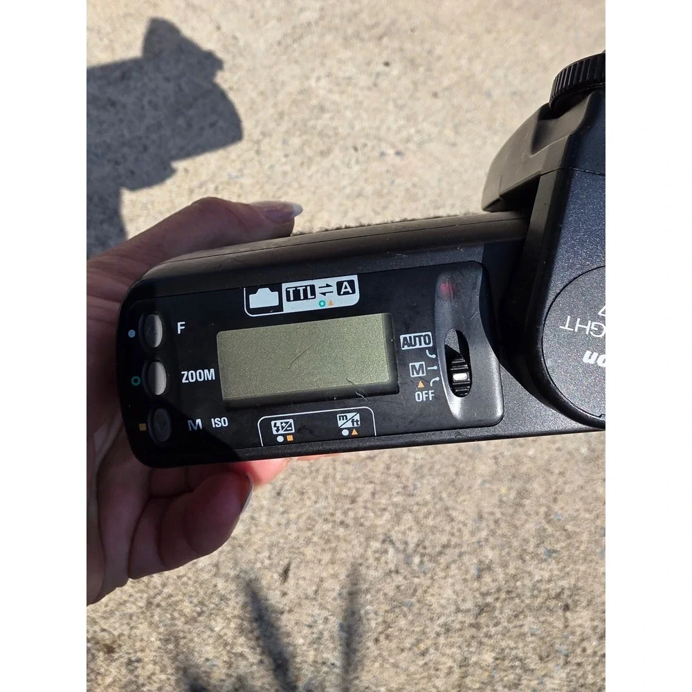 Nikon Speedlight SB-27 Autofocus Shoe Mount Flash Made in Japan Black